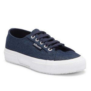 Superga 2750 metallic denim sneakers 7